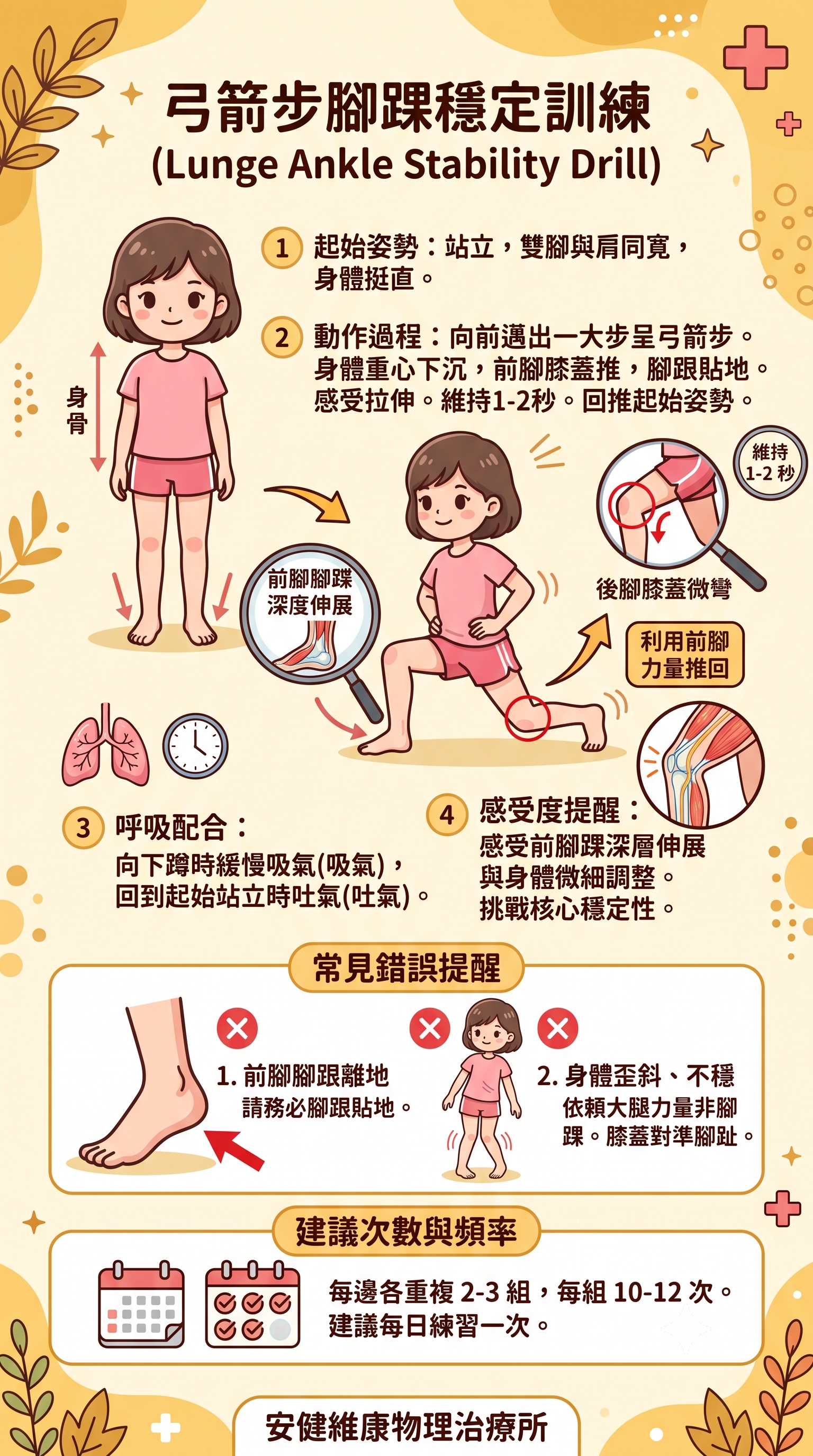 弓箭步腳踝穩定訓練 (Lunge Ankle Stability Drill).png